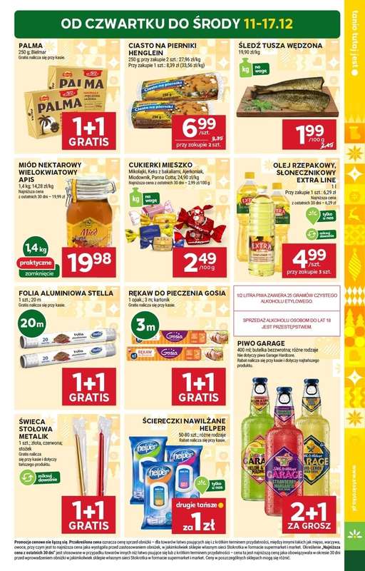 Stokrotka - gazetka promocyjna Gazetka Market od czwartku 11.12 do środy 17.12 - strona 7