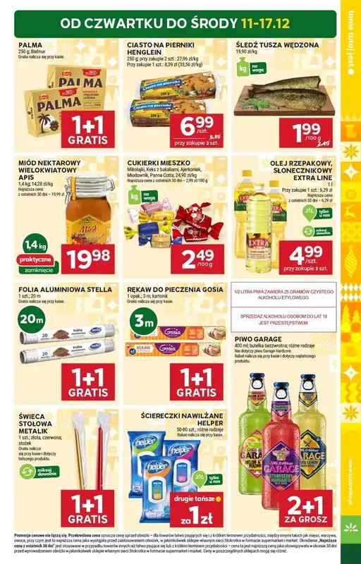 Stokrotka - gazetka promocyjna Gazetka Market od czwartku 11.12 do środy 17.12 - strona 7