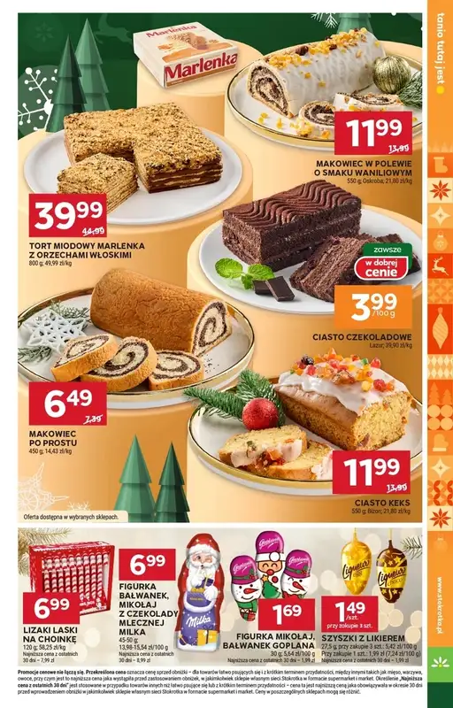 Stokrotka - gazetka promocyjna Gazetka Market od czwartku 11.12 do środy 17.12 - strona 11