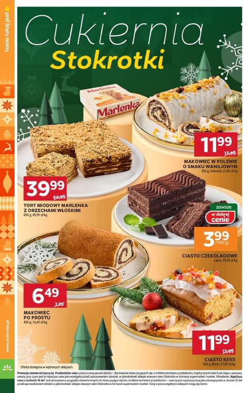 Stokrotka - gazetka promocyjna Gazetka Supermarket od czwartku 11.12 do środy 17.12 - strona 20