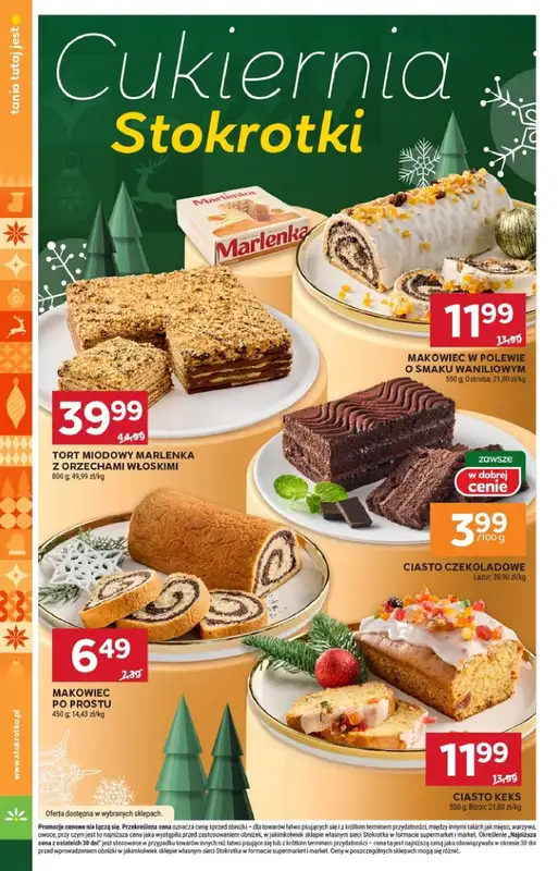 Stokrotka - gazetka promocyjna Gazetka Supermarket od czwartku 11.12 do środy 17.12 - strona 20