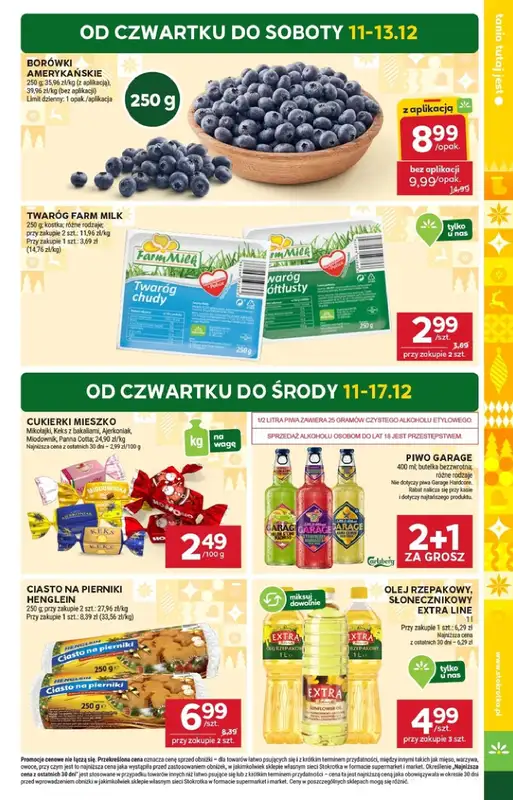 Stokrotka - gazetka promocyjna Gazetka Supermarket od czwartku 11.12 do środy 17.12 - strona 5