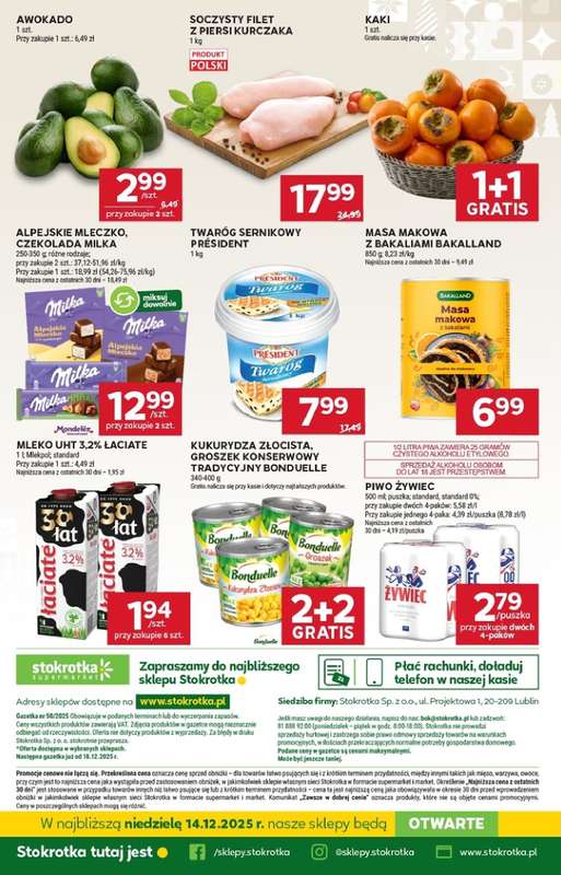 Stokrotka - gazetka promocyjna Gazetka Supermarket od czwartku 11.12 do środy 17.12 - strona 65