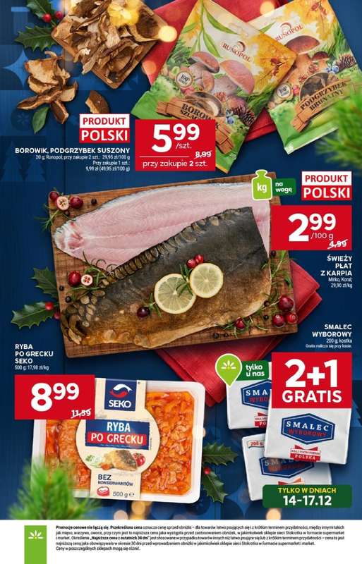 Stokrotka - gazetka promocyjna Gazetka Supermarket od czwartku 11.12 do środy 17.12 - strona 3