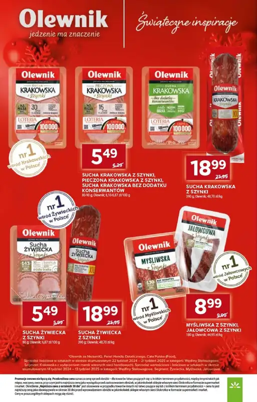 Stokrotka - gazetka promocyjna Gazetka Supermarket od czwartku 11.12 do środy 17.12 - strona 15