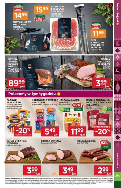 Stokrotka - gazetka promocyjna Gazetka Supermarket od czwartku 11.12 do środy 17.12 - strona 17