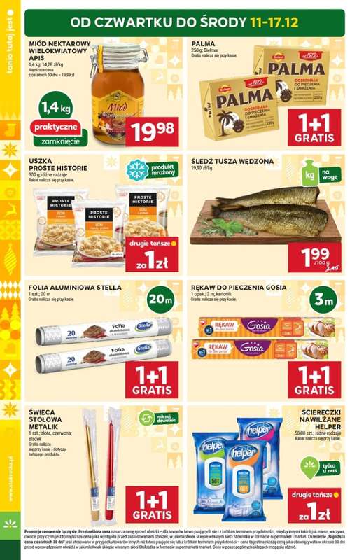 Stokrotka - gazetka promocyjna Gazetka Supermarket od czwartku 11.12 do środy 17.12 - strona 6