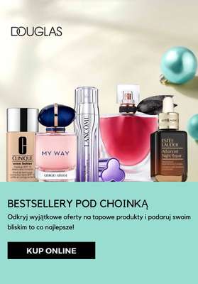 Prezenty - gazetka promocyjna Douglas | Bestsellery pod choinkę w SUPERCENACH! od środy 10.12 do poniedziałku 15.12
