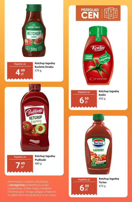 Dino - gazetka promocyjna Ketchupy i sosy - przegląd cen   - strona 2