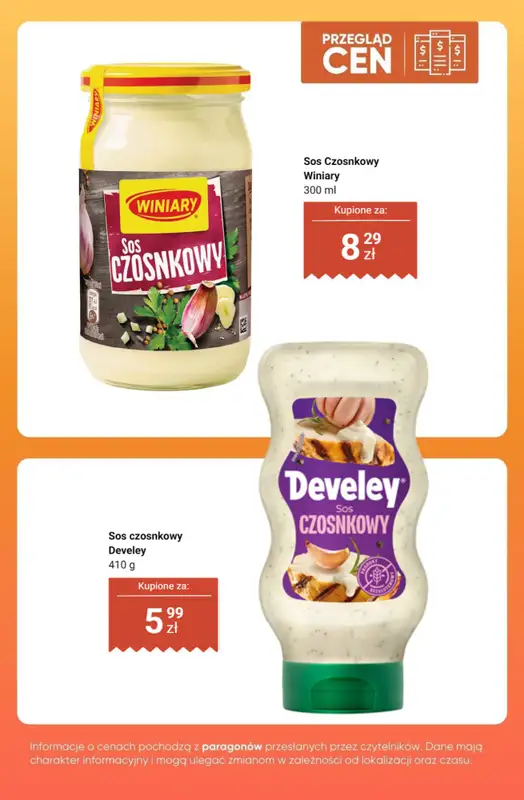 Dino - gazetka promocyjna Ketchupy i sosy - przegląd cen od czwartku 11.12 do środy 17.12 - strona 9