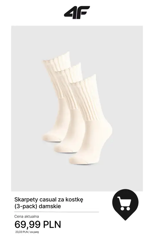 4F - gazetka promocyjna Pomysły na prezent dla niej - do 150 zł od środy 10.12  - strona 9