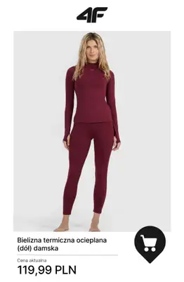 4F - gazetka promocyjna Pomysły na prezent dla niej - do 150 zł od środy 10.12  - strona 7