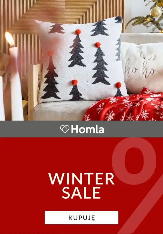 Homla - gazetka promocyjna Zimowa wyprzedaż  