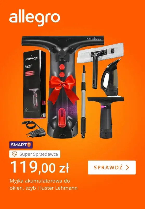 Allegro - gazetka promocyjna Gotowi na świąteczne porządki od wtorku 09.12 do poniedziałku 15.12