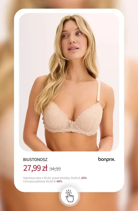 bonprix - gazetka promocyjna Bielizna na wyprzedaży - już od 15,99 zł od środy 10.12 do wtorku 16.12 - strona 7