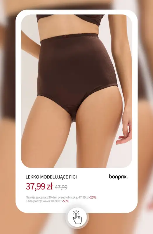 bonprix - gazetka promocyjna Bielizna na wyprzedaży - już od 15,99 zł od środy 10.12 do wtorku 16.12 - strona 20