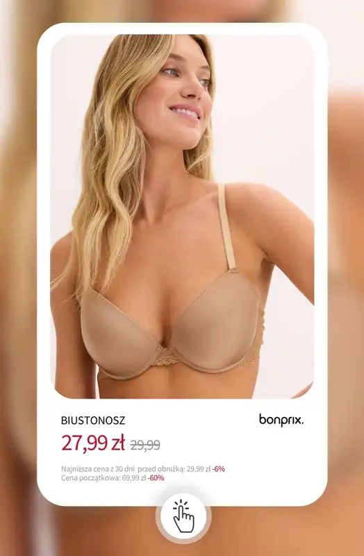 bonprix - gazetka promocyjna Bielizna na wyprzedaży - już od 15,99 zł od środy 10.12 do wtorku 16.12 - strona 9