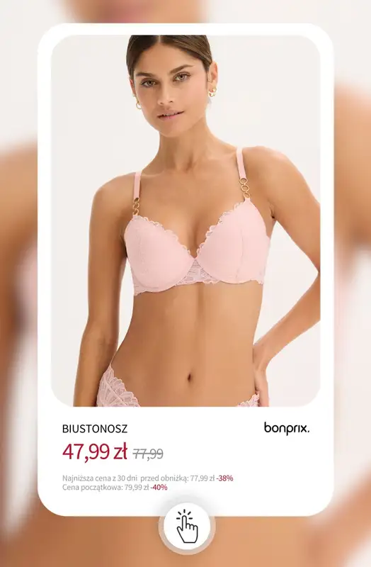 bonprix - gazetka promocyjna Bielizna na wyprzedaży - już od 15,99 zł od środy 10.12 do wtorku 16.12 - strona 8