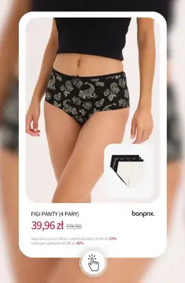 bonprix - gazetka promocyjna Bielizna na wyprzedaży - już od 15,99 zł od środy 10.12 do wtorku 16.12 - strona 2