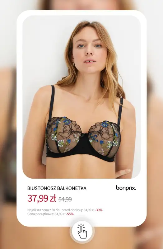 bonprix - gazetka promocyjna Bielizna na wyprzedaży - już od 15,99 zł od środy 10.12 do wtorku 16.12 - strona 6