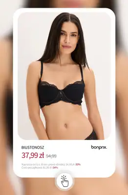 bonprix - gazetka promocyjna Bielizna na wyprzedaży - już od 15,99 zł od środy 10.12 do wtorku 16.12 - strona 12