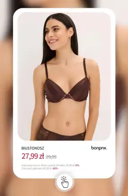 bonprix - gazetka promocyjna Bielizna na wyprzedaży - już od 15,99 zł od środy 10.12 do wtorku 16.12 - strona 16