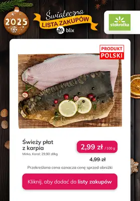 Stokrotka - gazetka promocyjna Świąteczna Lista Zakupów! od czwartku 11.12 do środy 17.12 - strona 3