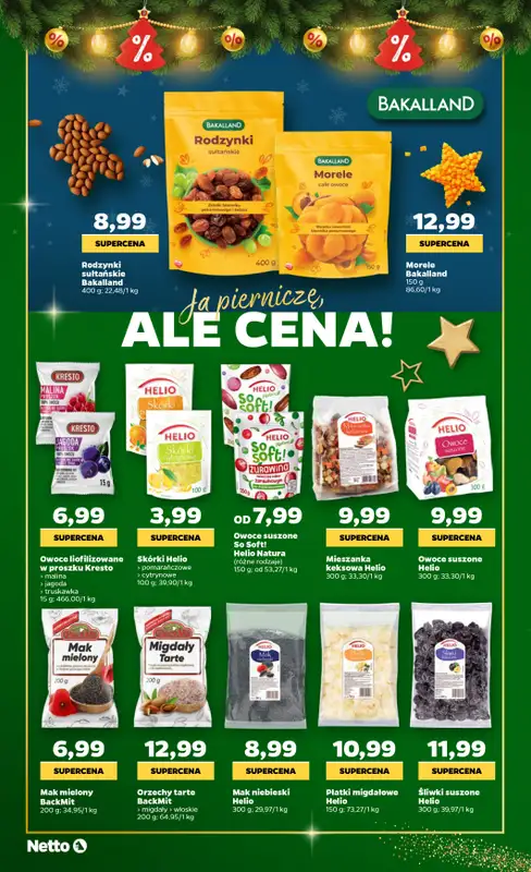 Netto - gazetka promocyjna Czas na wypieki z Netto! od czwartku 11.12 do niedzieli 14.12 - strona 3