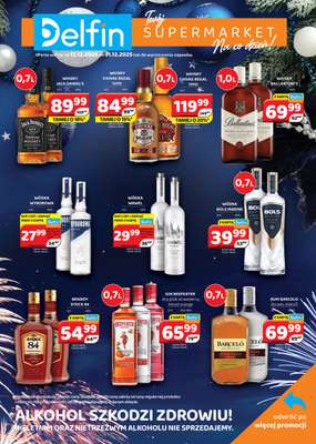 Delfin - gazetka promocyjna Gazetka alkoholowa  do środy 31.12 - strona 2