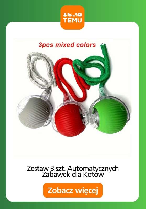 Temu - gazetka promocyjna Zabawki dla zwierząt od czwartku 11.12  - strona 12