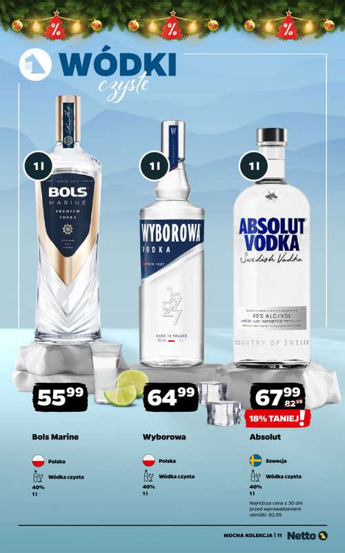 Netto - gazetka promocyjna Mocna Kolekcja - Alkohole mocne od środy 10.12 do niedzieli 21.12 - strona 11