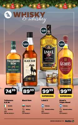 Netto - gazetka promocyjna Mocna Kolekcja - Alkohole mocne  do niedzieli 21.12 - strona 15