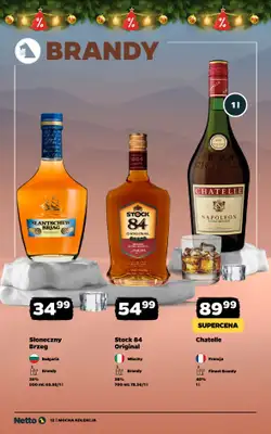 Netto - gazetka promocyjna Mocna Kolekcja - Alkohole mocne od środy 10.12 do niedzieli 21.12 - strona 12