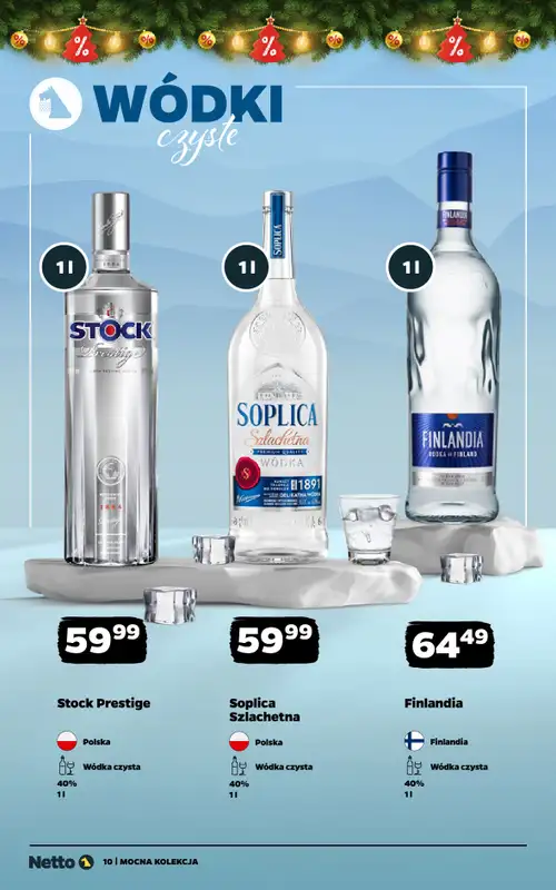 Netto - gazetka promocyjna Mocna Kolekcja - Alkohole mocne od środy 10.12 do niedzieli 21.12 - strona 10