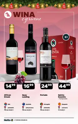 Netto - gazetka promocyjna Mocna Kolekcja - Wina od środy 10.12 do niedzieli 21.12 - strona 6