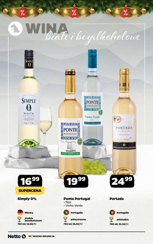 Netto - gazetka promocyjna Mocna Kolekcja - Wina  do niedzieli 21.12 - strona 10