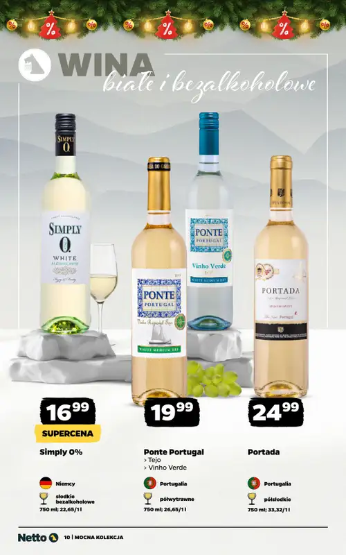Netto - gazetka promocyjna Mocna Kolekcja - Wina od środy 10.12 do niedzieli 21.12 - strona 10