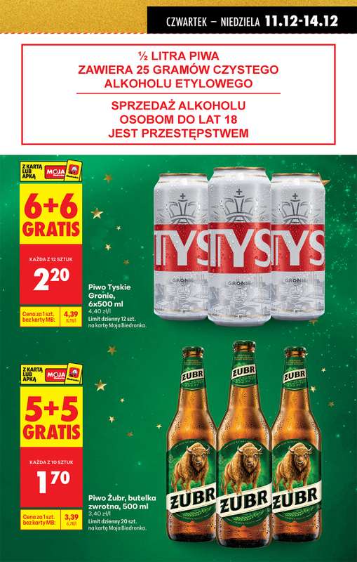 Biedronka - gazetka promocyjna Od czwartku, Z ladą tradycyjną od czwartku 11.12 do środy 17.12 - strona 17