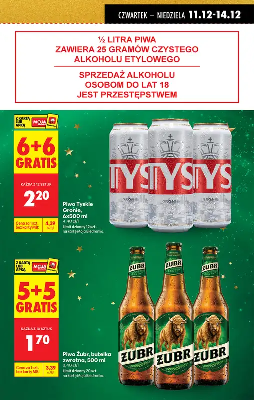 Biedronka - gazetka promocyjna Od czwartku, Z ladą tradycyjną od czwartku 11.12 do środy 17.12 - strona 17