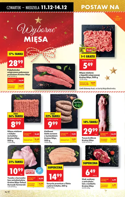 Biedronka - gazetka promocyjna Od czwartku, Z ladą tradycyjną od czwartku 11.12 do środy 17.12 - strona 30