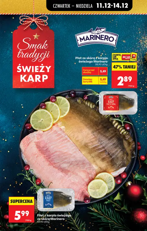 Biedronka - gazetka promocyjna Od czwartku, Z ladą tradycyjną od czwartku 11.12 do środy 17.12 - strona 11