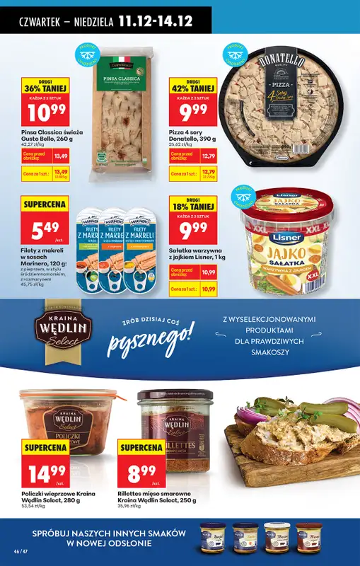 Biedronka - gazetka promocyjna Od czwartku, Z ladą tradycyjną od czwartku 11.12 do środy 17.12 - strona 56