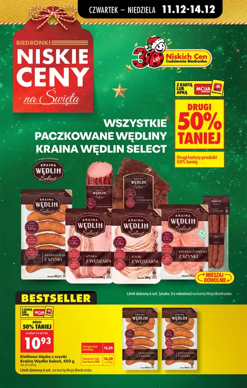 Biedronka - gazetka promocyjna Od czwartku, Z ladą tradycyjną od czwartku 11.12 do środy 17.12 - strona 13