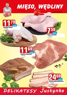 Delikatesy Justynka - gazetka promocyjna Plakaty promocyjne od czwartku 11.12 do niedzieli 14.12 - strona 2