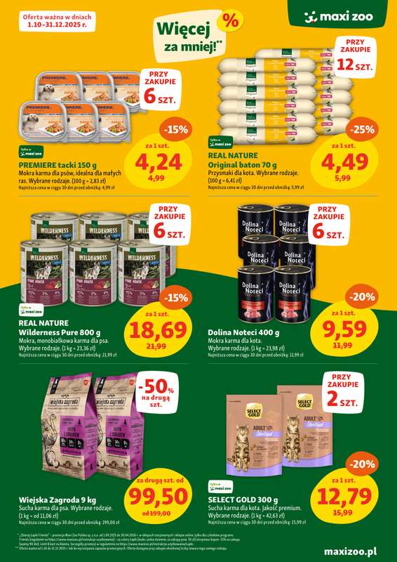 MAXI ZOO - gazetka promocyjna Gazetka  do środy 07.01 - strona 8