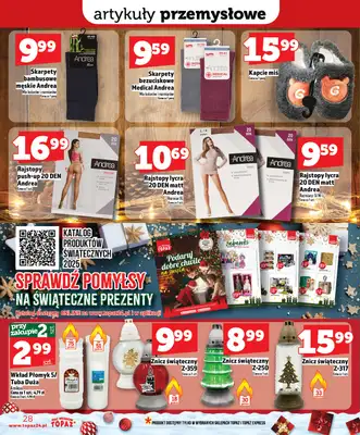 TOPAZ - gazetka promocyjna SuperCeny na Święta od czwartku od czwartku 18.12 do wtorku 23.12 - strona 28