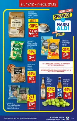 Aldi - gazetka promocyjna BIAŁYSTOK: WIELKIE OTWARCIE już w środę: 17.12! od środy 17.12 do niedzieli 21.12 - strona 13