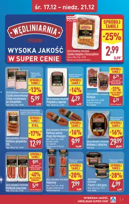 Aldi - gazetka promocyjna KRAKÓW: WIELKIE OTWARCIE już w środę: 17.12! od środy 17.12 do niedzieli 21.12 - strona 7