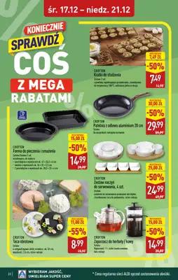Aldi - gazetka promocyjna KRAKÓW: WIELKIE OTWARCIE już w środę: 17.12! od środy 17.12 do niedzieli 21.12 - strona 22