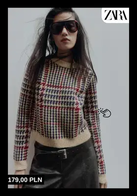 Zara - gazetka promocyjna Swetry i kardigany damskie od czwartku 11.12  - strona 6
